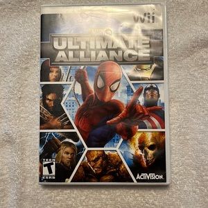 Nintendo Wii marvel ultimate alliance